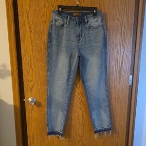 Judy Blue Distressed Jeans - Classic Blue NWOT
